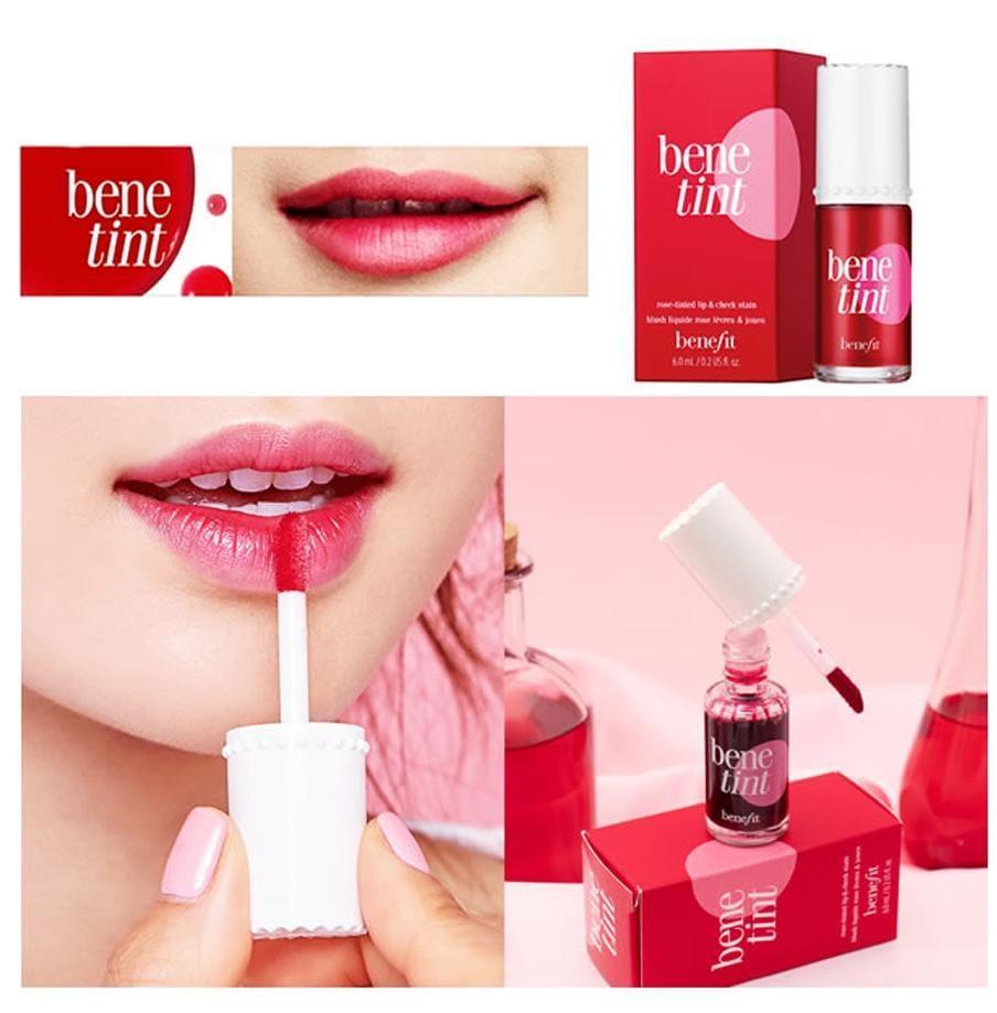 High Pigmented Glossy Lip Tint - Achieve Bold Coverage with 1 Pcs