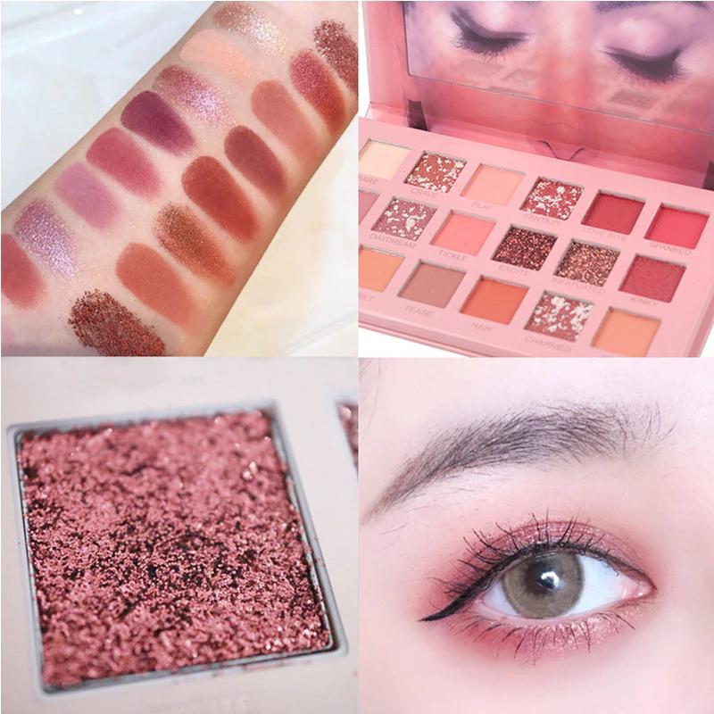 Nude Eyeshadow Palette 18 Color – Matte & Shimmer Pigmented Long-Lasting Eye Makeup