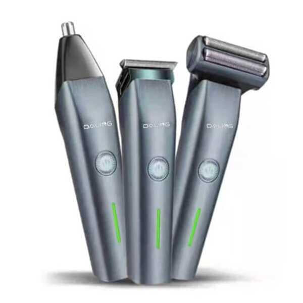 Men's Hair Clipper and Shaver with Detachable Head - 1 Pcs, Grey