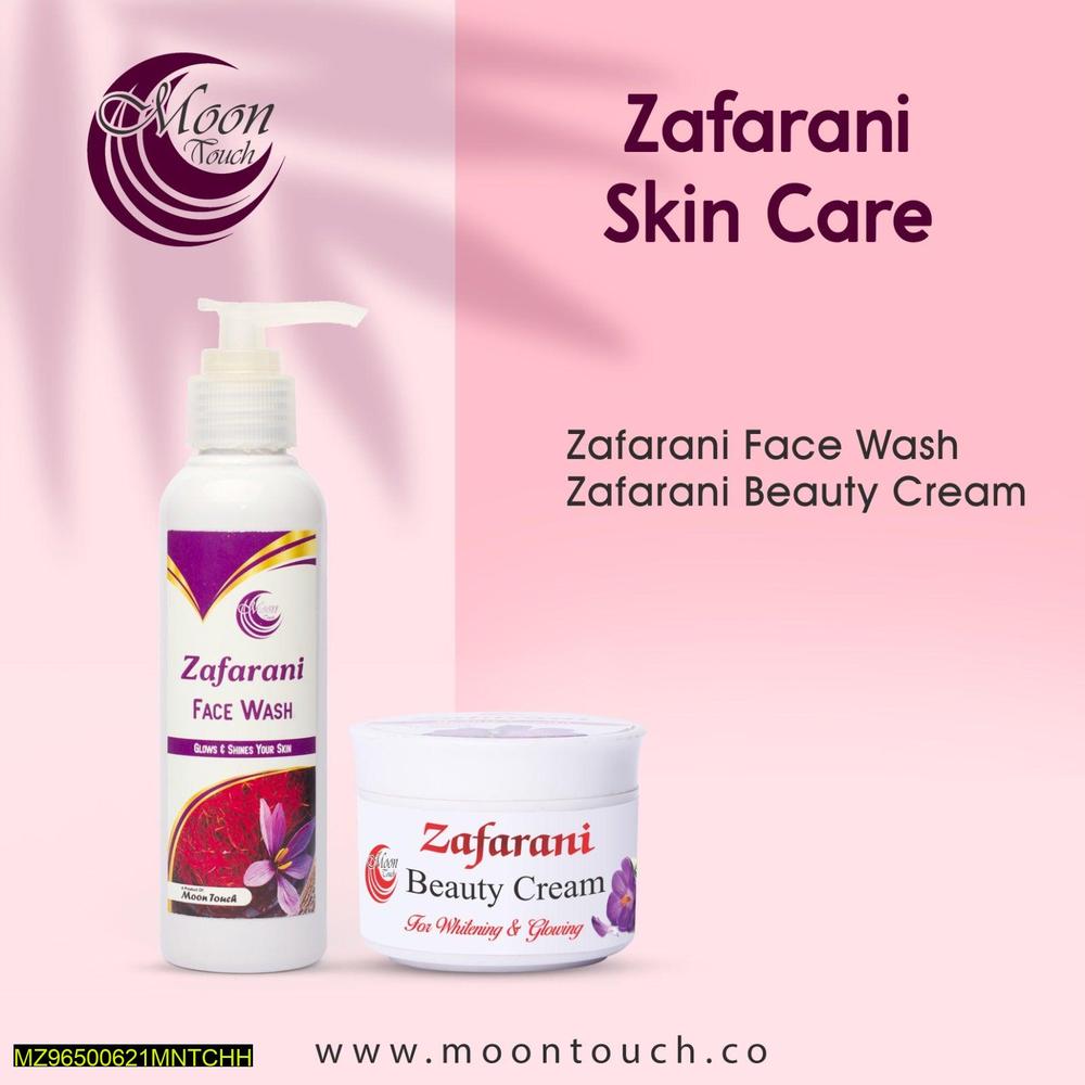 Moon Touch-Zafarani Beauty Cream + Face Wash + Free 5ml Serum